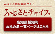 高知県越知町 お礼の品一覧ページはこちら